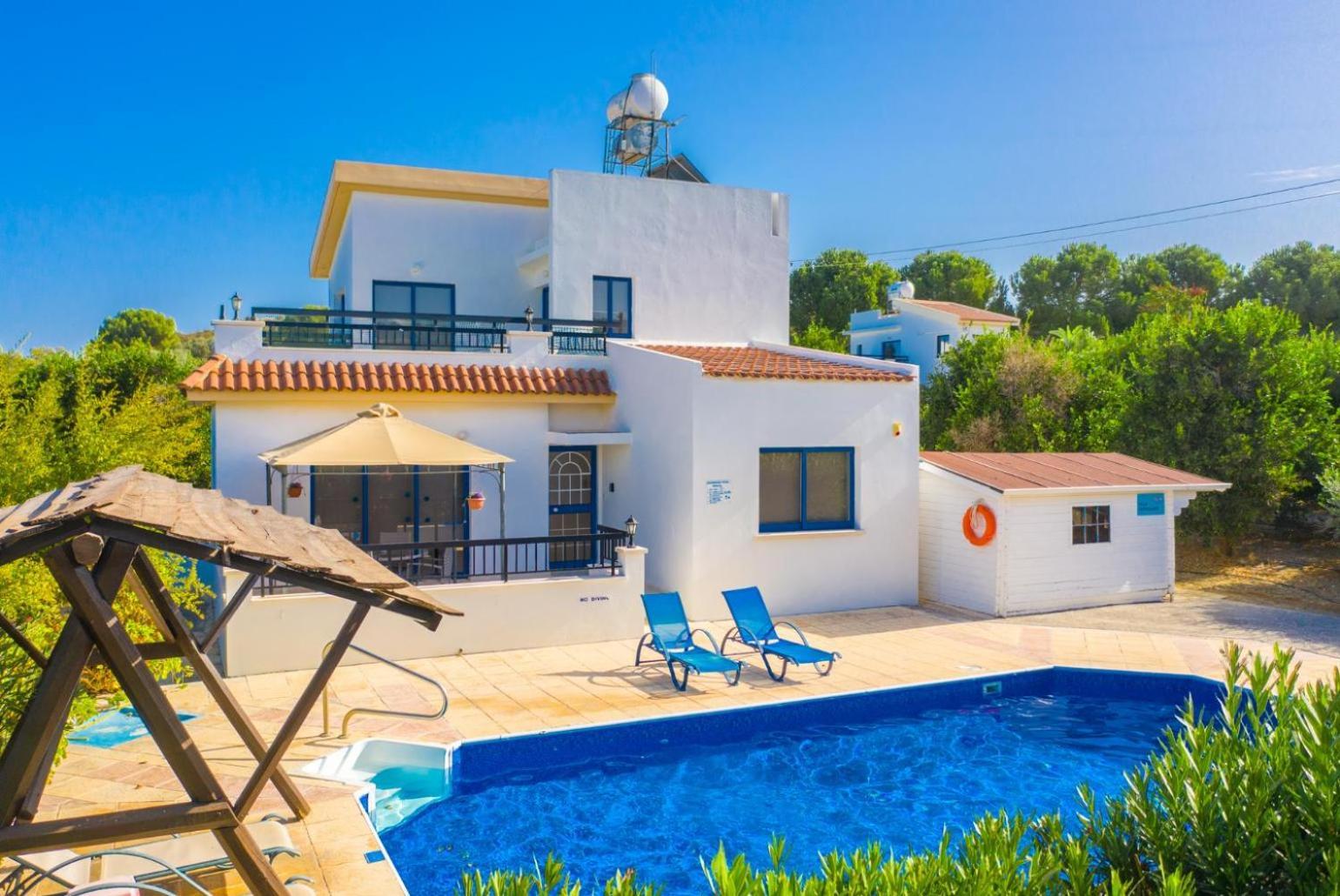 Villa Charoula Pente Paphos Exterior foto